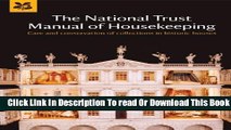 [Reading] The National Trust Manual of Housekeeping: Care and Conservation of Collections in