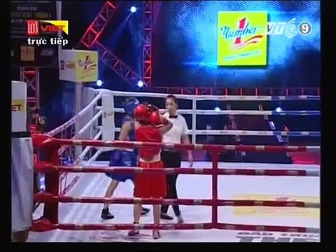 BOXING 6/8/2016 : Trận 1 Nguyễn Thị Huyền Phương (Hà Nội) VS Phạm Thị Phượng (Hưng Yên)