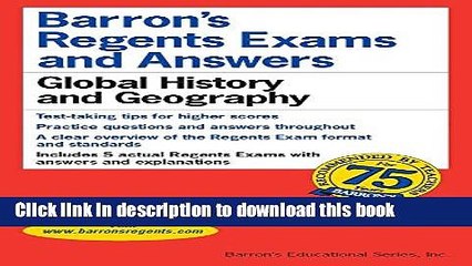 [Popular] Books Global History and Geography (Barron s Regents Exams and Answers Books) Full