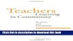 [Popular Books] Teachers Learning in Community: Realities and Possibilities (Suny Series,