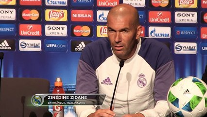 Supercoupe d'Europe - Zidane : "Pas de risques avec Benzema"