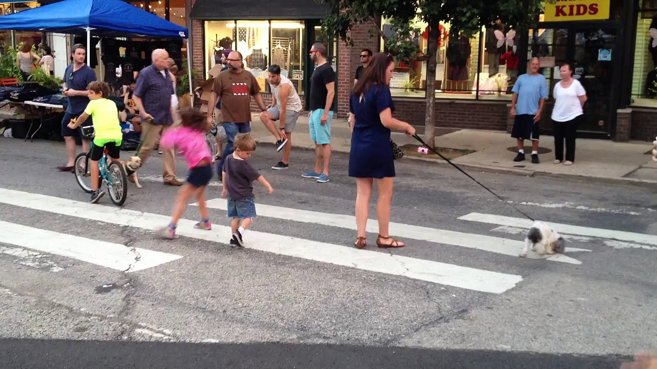 Brown Sugar - LIVE [mini-clip #7] "Brown Sugar" (on) E. Passyunk Ave., Phila., PA 7/27/16