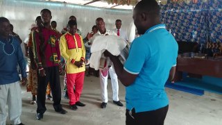 Anointing the Prayer Mantles of Pastors in Ghana