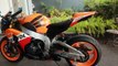 CBR 1000 fireblade with m4 exhaust sound part 1