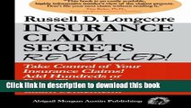 [Popular] Books Insurance Claim Secrets Revealed!: Take Control of Your Insurance Claims! Add