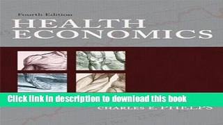[Popular] Books Health Economics (4th Edition) Full Online