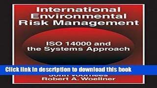 [Popular] Books International Environmental Risk Management: ISO 14000 and the Systems Approach