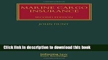 [Popular] Books Marine Cargo Insurance, Second Edition (Lloyd s Shipping Law Library) Full Download