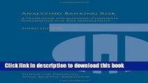[Popular] Books Analyzing Banking Risk: A Framework for Assessing Corporate Governance and Risk
