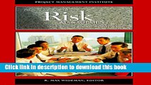 [Popular] Books Project and Program Risk Management: A Guide to Managing Project Risks and