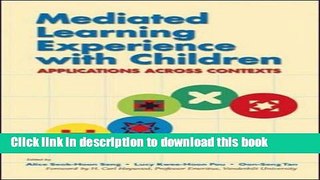 Ebooks Mediated Learning Experience with Children: Applications Across Contexts Popular Book