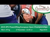 Men's -97 kg | 2015 IPC Powerlifting European Open Championships, Eger