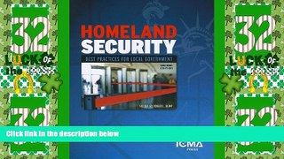 Must Have  Homeland Security: Best Practices for Local Government  READ Ebook Full Ebook Free