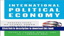 [Popular] Books International Political Economy: Perspectives on Global Power and Wealth (Fifth