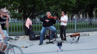 Musicians in Budapesta Hungary