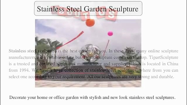 Stainless Steel Sculpture Manufacturers