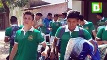 Fabio Flores, jugador de la selección cruceña sub 17