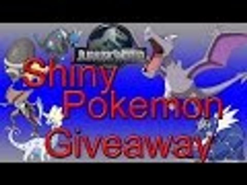 Jurassic World! Special Shiny Pokemon Giveaway Event! Pokemon X&Y,ORAS!