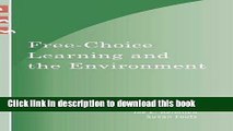 [Fresh] Free-Choice Learning and the Environment (Learning Innovations Series) New Ebook