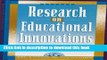 [Fresh] Research on Educational Innovations (Library of Innovations Series) Online Books