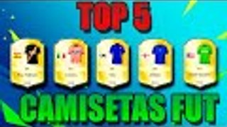 FIFA ULTIMATE TEAM 16 | TOP 5 CAMISETAS FUT !!