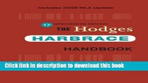 [Fresh] The Hodges Harbrace Handbook, 2009 MLA Update Edition (2009 MLA Update Editions) New Ebook