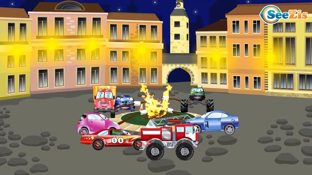 Мультфильмы Мультики про машинки Видео для детей про Пожарные машины и их работу Все серии подряд