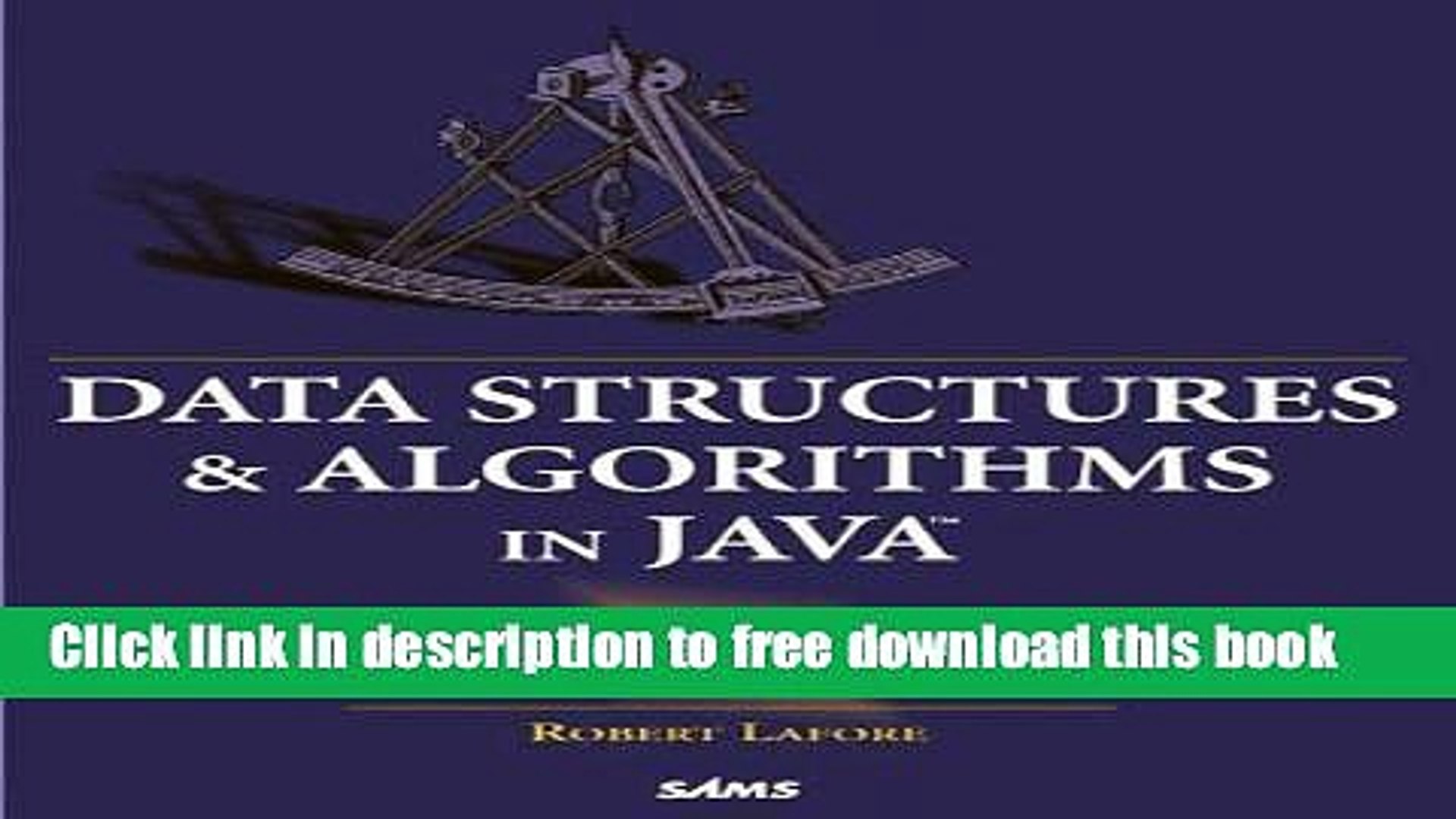 [PDF] Data Structures and Algorithms in Java (2nd Edition) E-Book Online