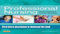 [Popular] Books Professional Nursing: Concepts   Challenges, 7e (Professional Nursing; Concepts