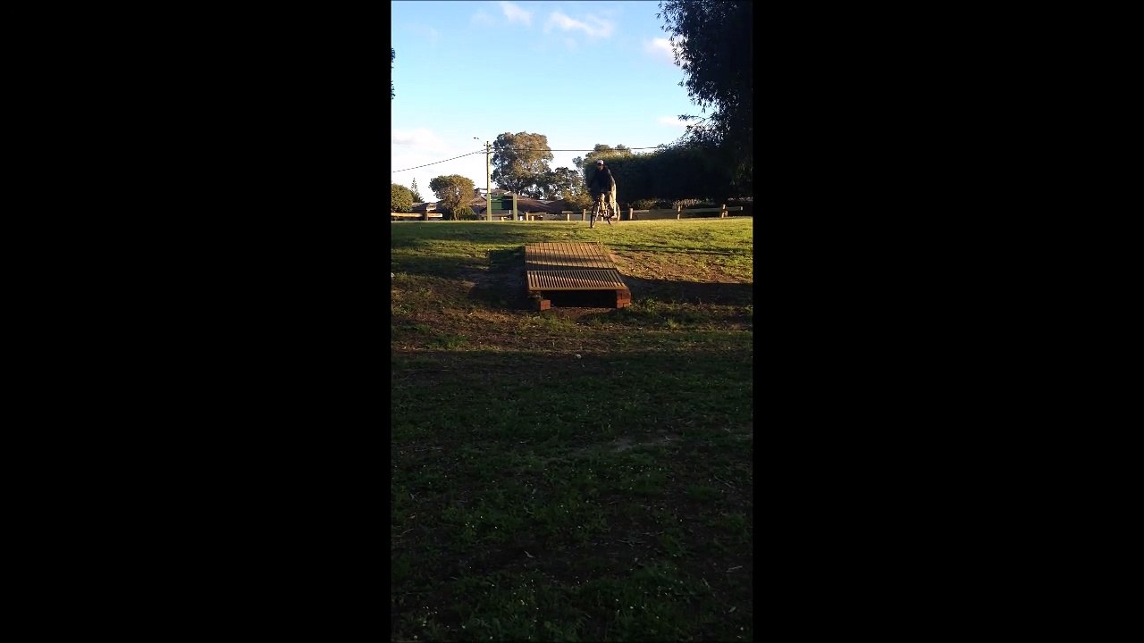 Une belle grosse gamelle en VTT