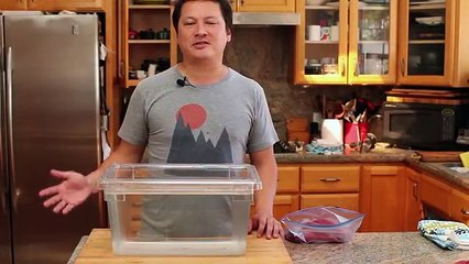 Mettre de la nourriture sous vide facilement