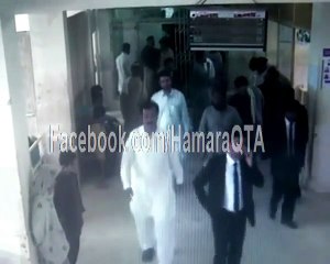 CCTV Footage of Quetta Civil Hospital Blast