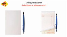 Looking For Restaurant Docket Books At Wholesale Rates - Wholesale.com.au