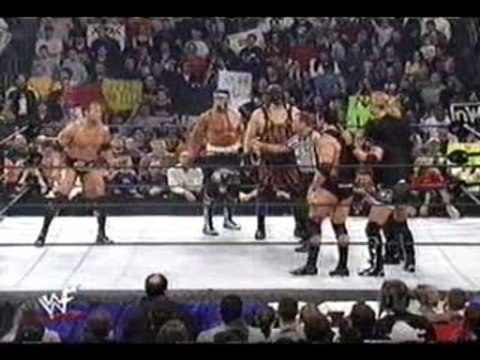 Wwe - The Rock & Hollywood Hulk Hogan & Kane Vs Nwo - Smac