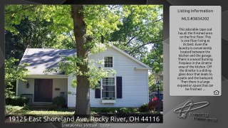 19125 East Shoreland Ave, Rocky River, OH 44116