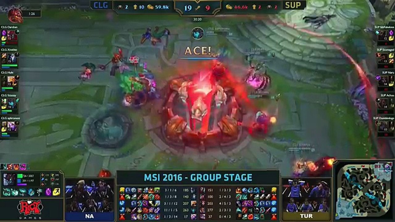 CLG vs SUP - MSI 2016 (Mid-Season Invitational) - Counter Logic Gaming vs SuperMassive_9