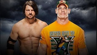 2016 Challenge Aj Styles vs John Cena Highlight