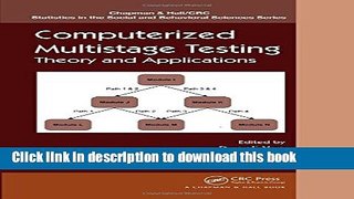 [Popular Books] Computerized Multistage Testing: Theory and Applications (Chapman   Hall/CRC