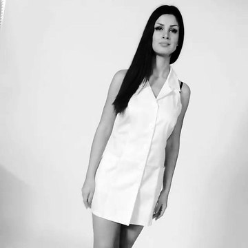 Ladybird Line Inc - Salon Aprons - Pro Jacket Apron- White