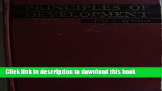 [Popular Books] Principles of Development: A Text in Experimental Embryology Download Online