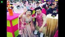 Farhan Saeed and Urwa Hocane at wedding in India