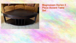 Magnussen Darien 3 Piece Accent Table Set