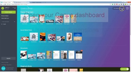 How to Create a LinkedIn Background with Canva