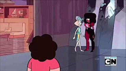 Pearl and Garnet teach Steven the secrets of seduction -