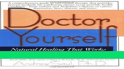 [Download] Doctor Yourself: Natural Healing That Works [Paperback] Full Download