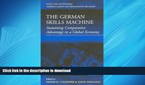 FAVORIT BOOK The German Skills Machine: Sustaining Comparative Advantage in a Global Economy