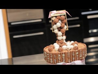 كيكة شوكولاتة ضد الجاذبية  | غادة التلي