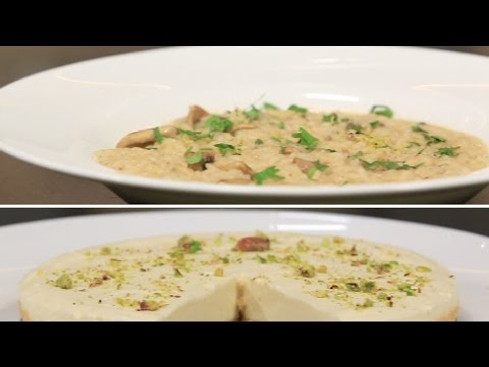 مشروم ريزوتو - تشيز كيك بالليمون | مطبخ 101 حلق...
