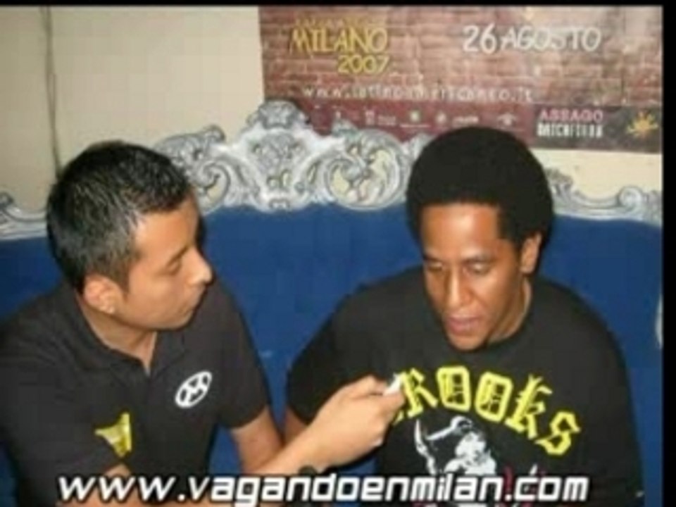 Tego Calderon en Milan - entrevista