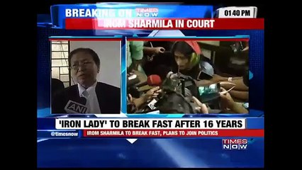 Irom Sharmila Granted Bail - To Break Fast Soon